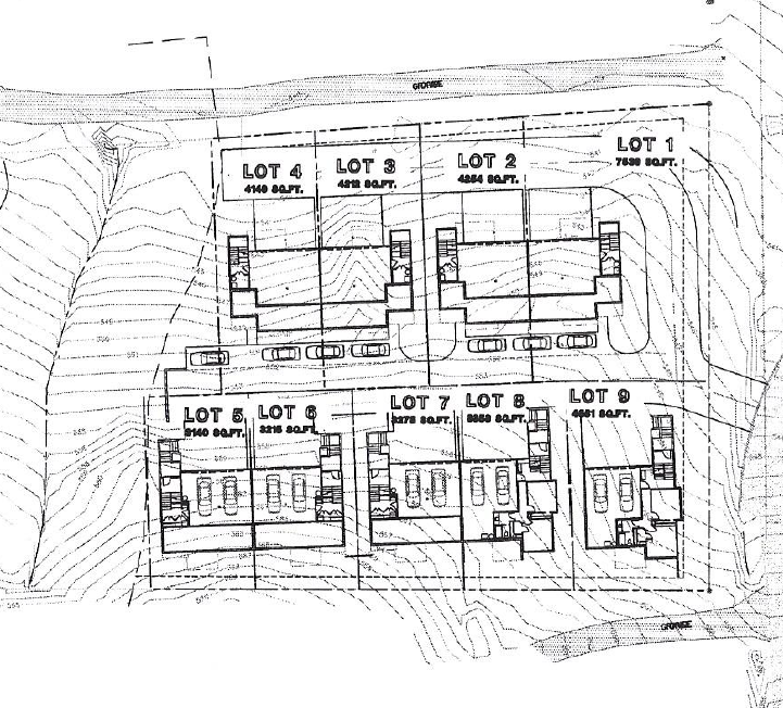Blueprint for a Cluster Subdivision in Eugene, Oregon