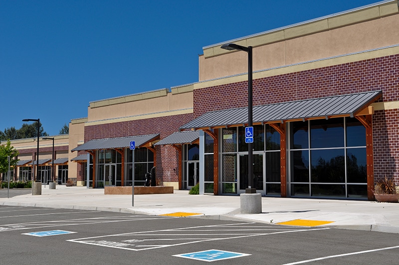 Commercial Bridge Loans from Cetan Funds New Strip Mall Shopping Center