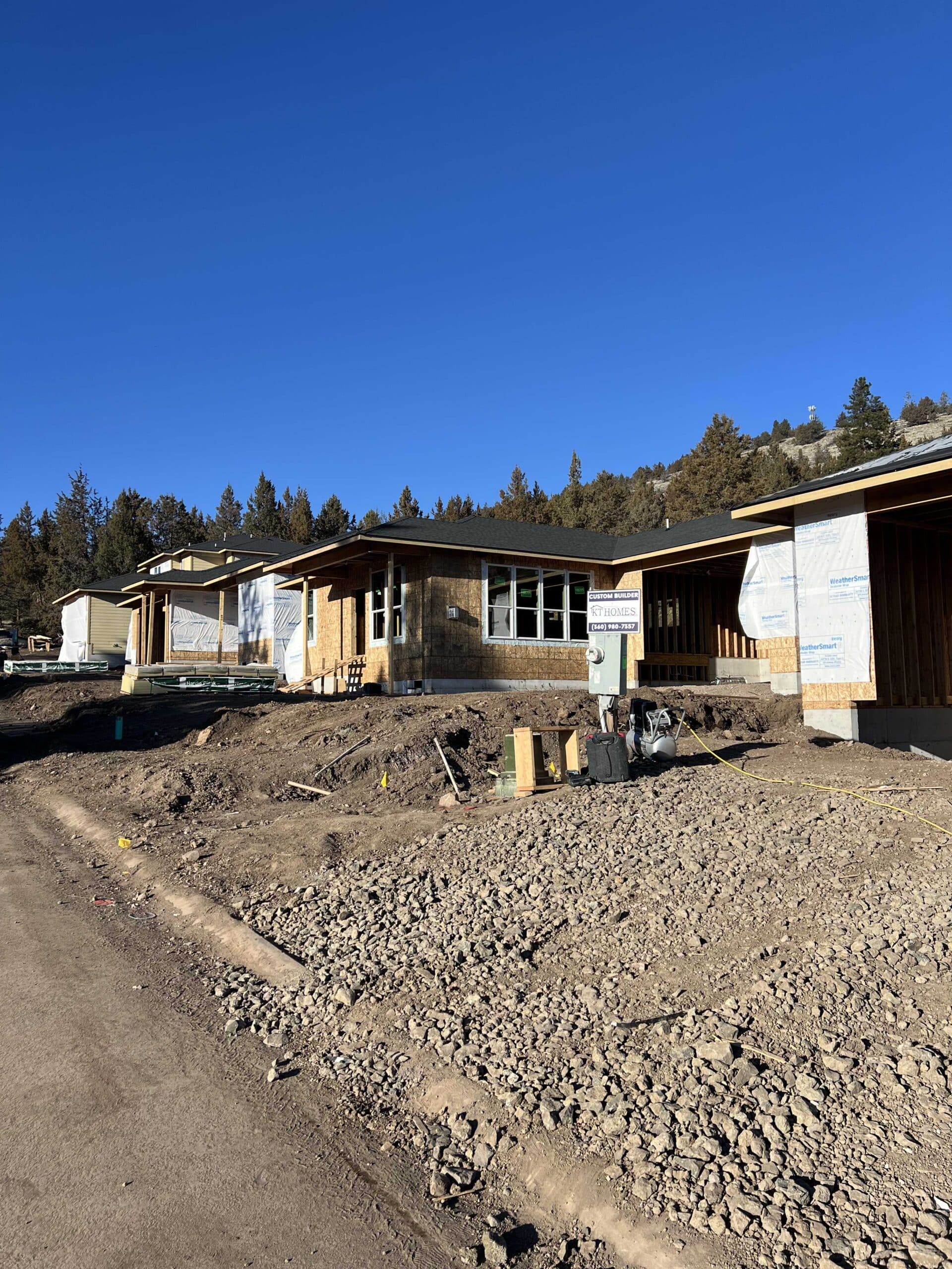 Klamath Falls Residential Construction Loan for 4 Homes